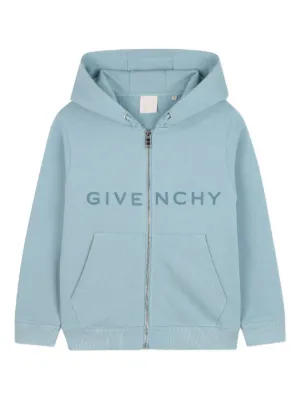 Burberry Kids チェック ジップアップ パーカー | ニュートラル