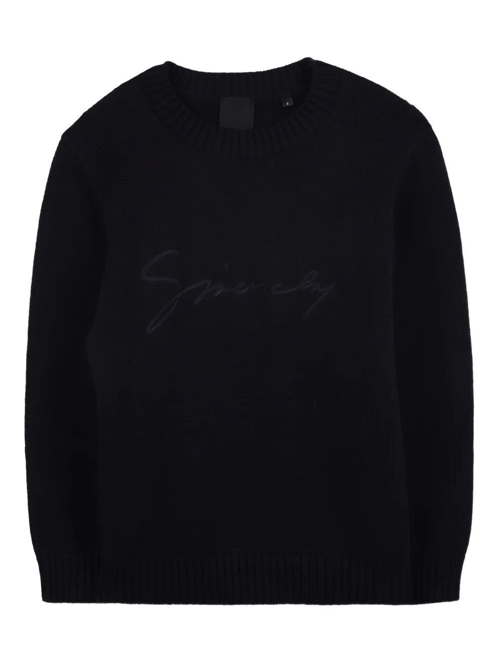 Givenchy Kids Trui met geborduurd logo Blauw