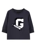 Givenchy Kids graphic-print sweatshirt - Blue