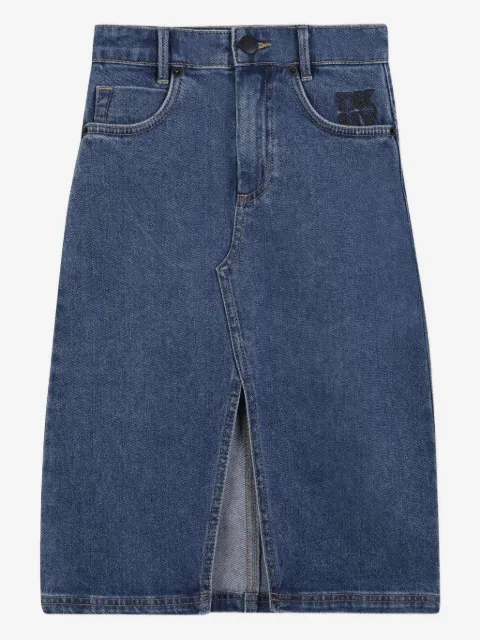 Dkny Kids falda lápiz de mezclilla