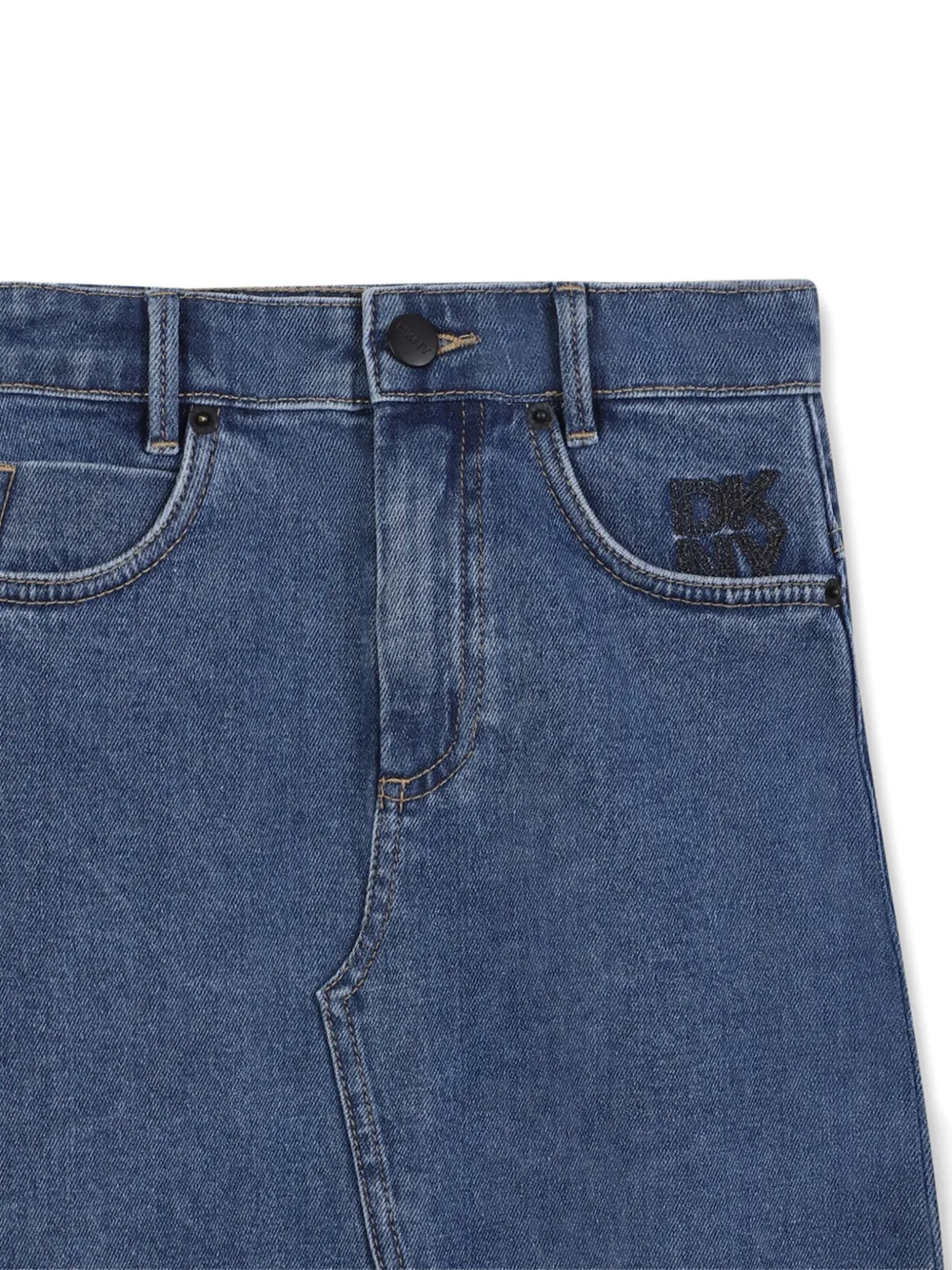 Dkny Kids Kokerrok van spijkerstof Blauw