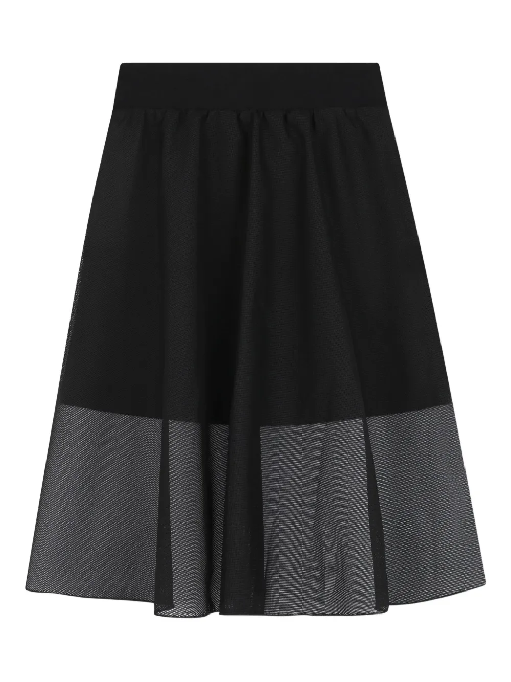 Dkny Kids Rok met mesh laag Zwart