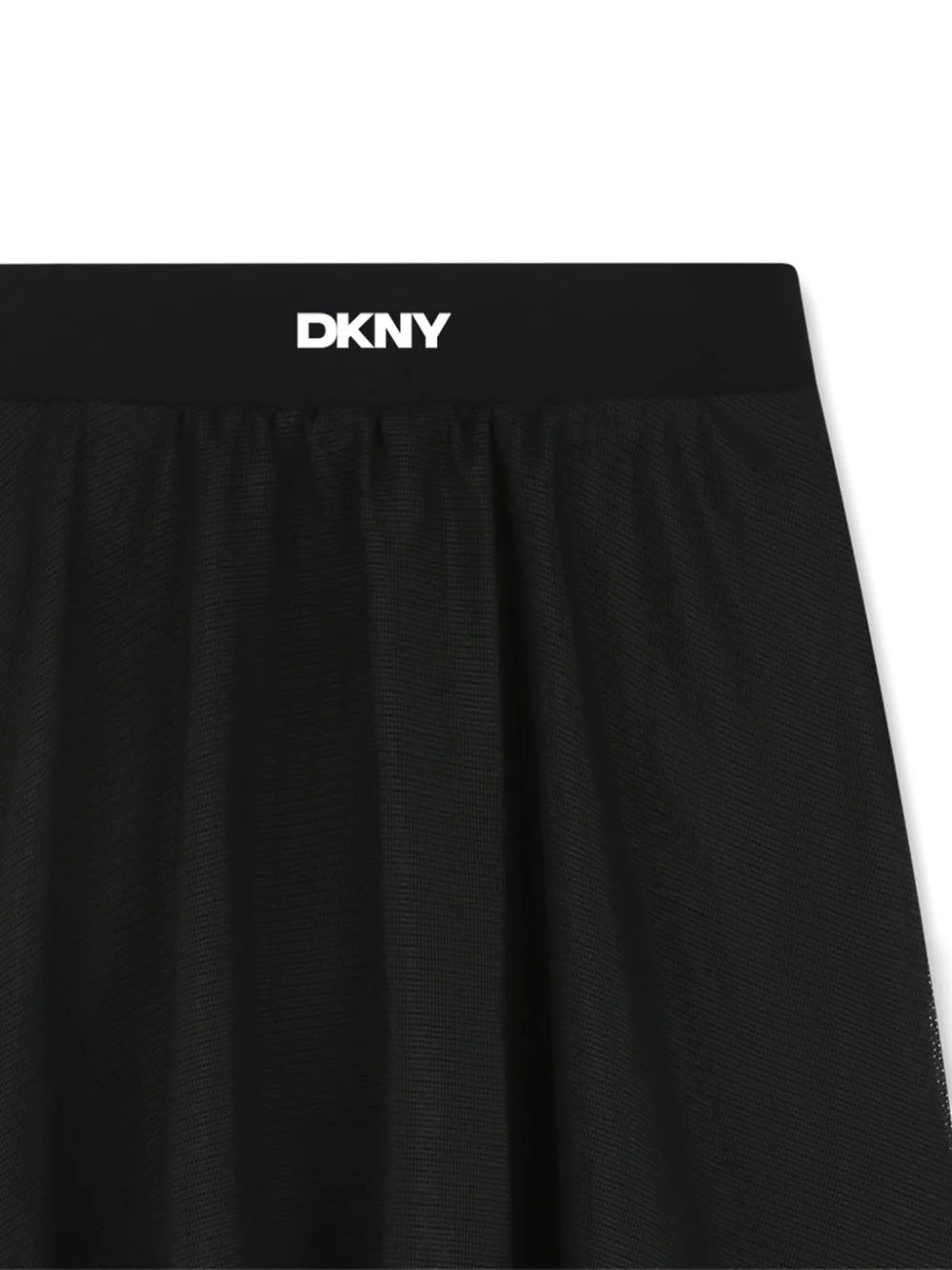 Dkny Kids Rok met mesh laag Zwart