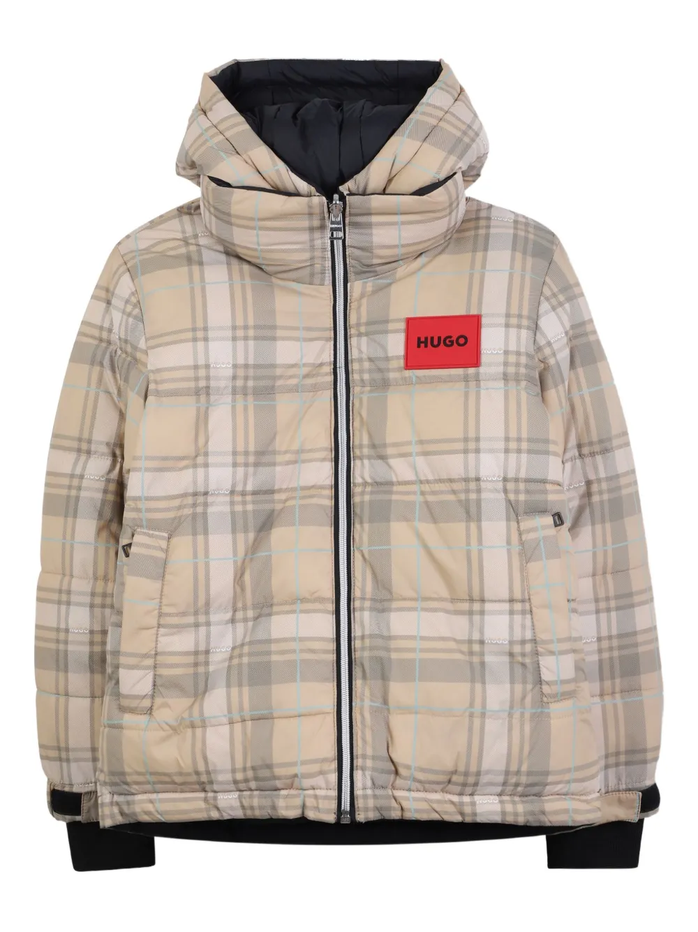 HUGO KIDS Omkeerbaar jack Beige