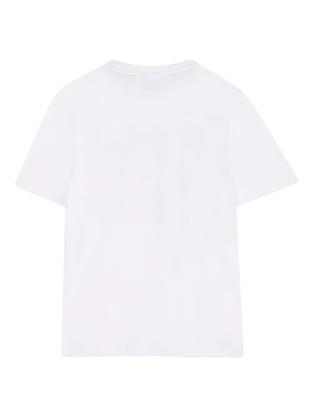 BOSS Kidswear T-shirt met logoprint Wit