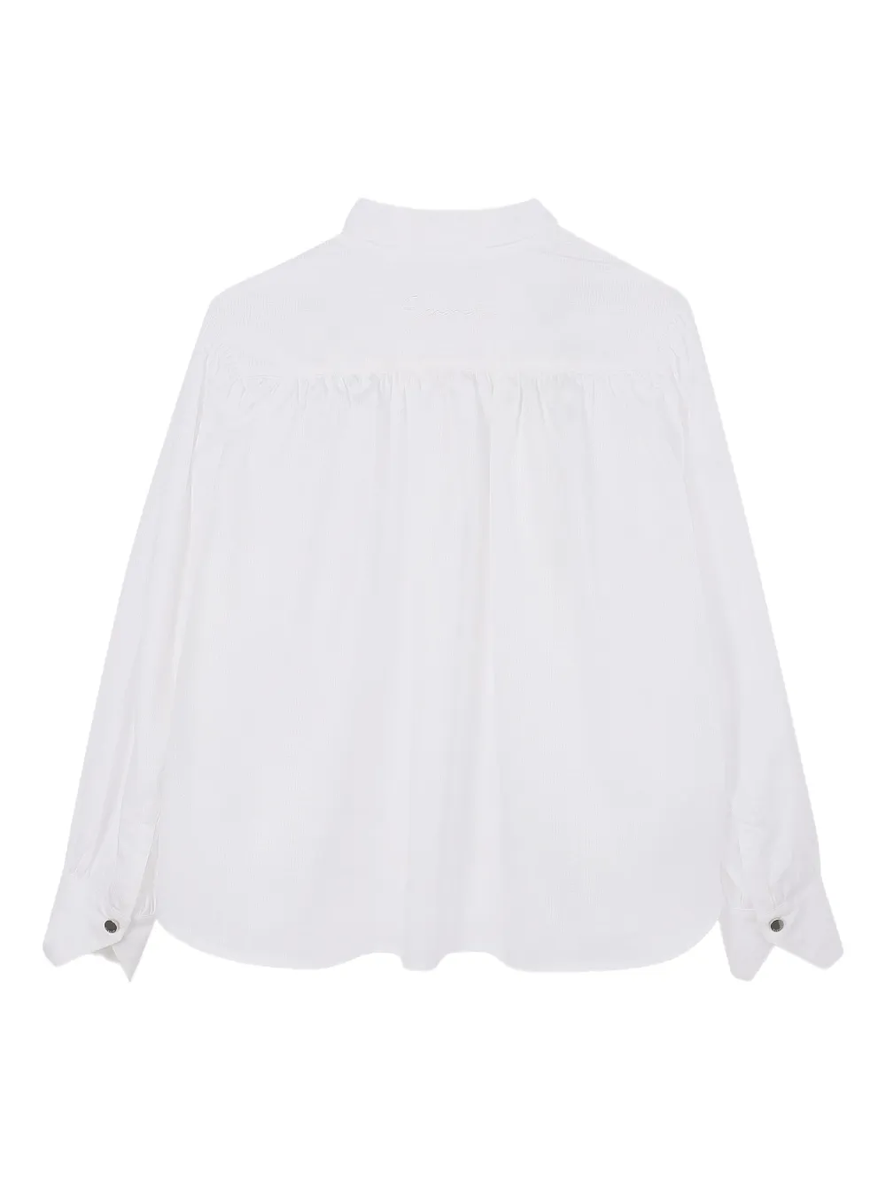 Givenchy Kids Button-up shirt Wit