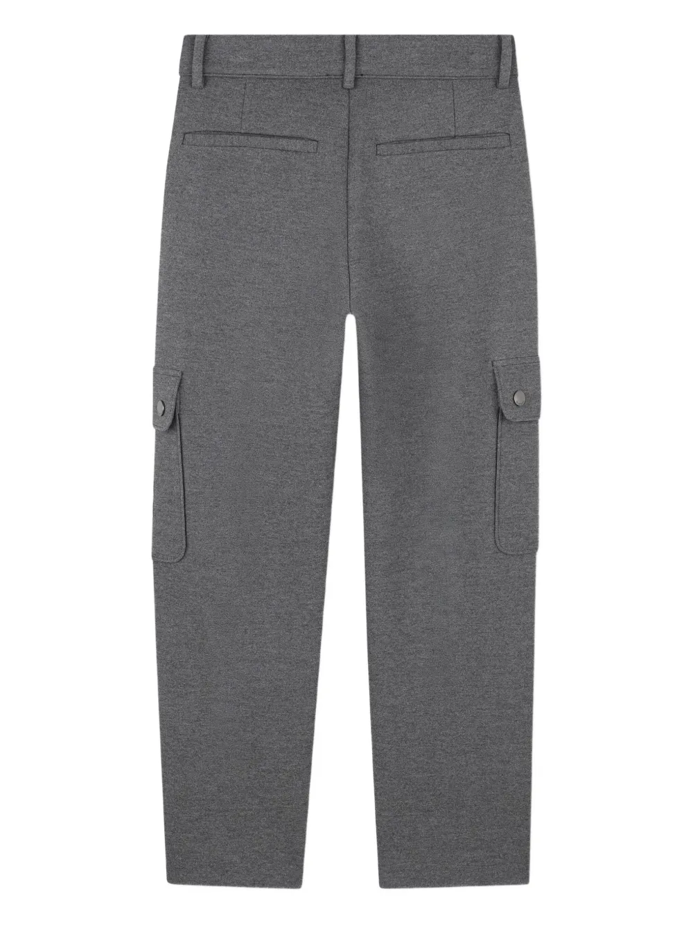 Givenchy Kids Cargo broek met gemêleerd effect Grijs