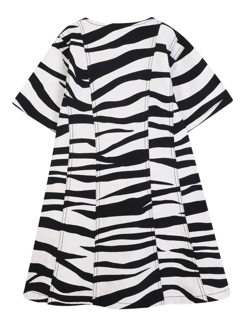 Marc Jacobs Kids Shirtjurk met zebraprint Zwart