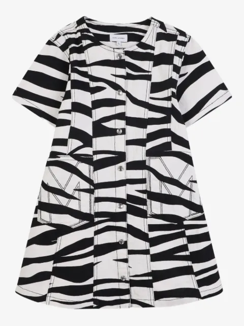 Marc Jacobs Kids zebra-print shirt dress