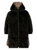 Karl Lagerfeld Kids reversible padded coat - Black