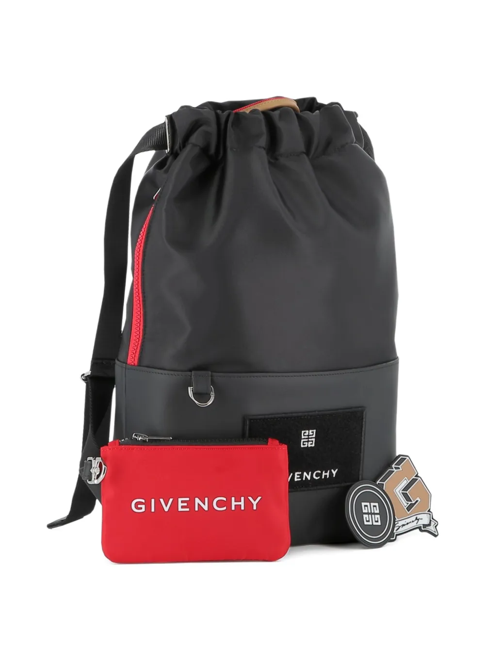 Givenchy Kids Rugzak met trekkoord Zwart