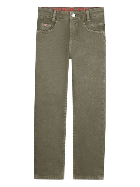 HUGO KIDS pantalones con parche del logo