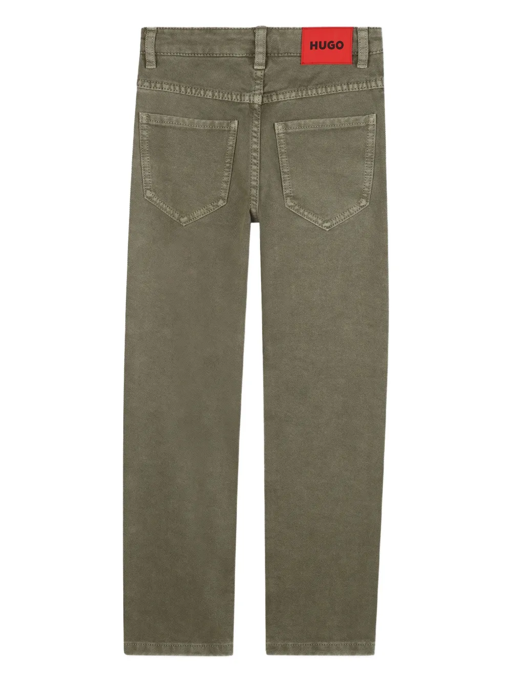 HUGO KIDS Broek met logopatch Groen