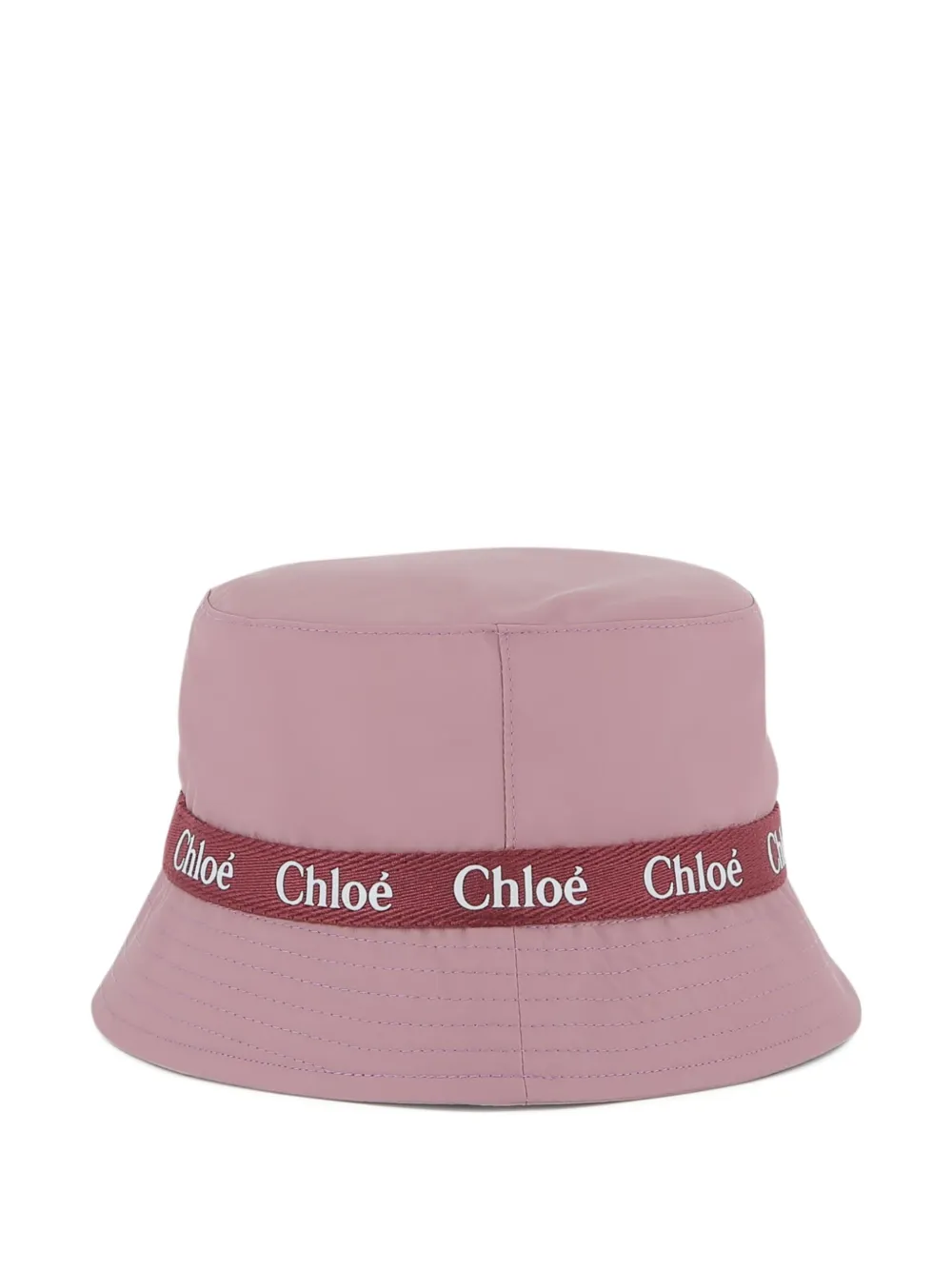 Chloé Kids Vissershoed met logo - Paars
