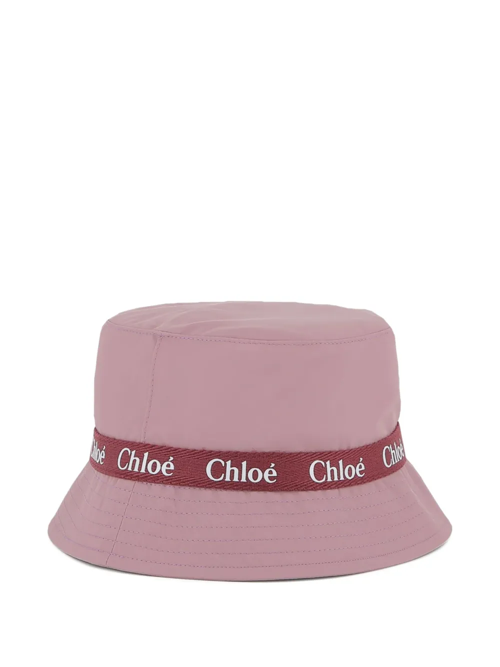 Chloé Kids Vissershoed met logo Paars