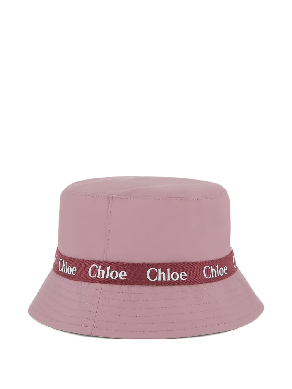 Chloé Kids Vissershoed met logo Paars