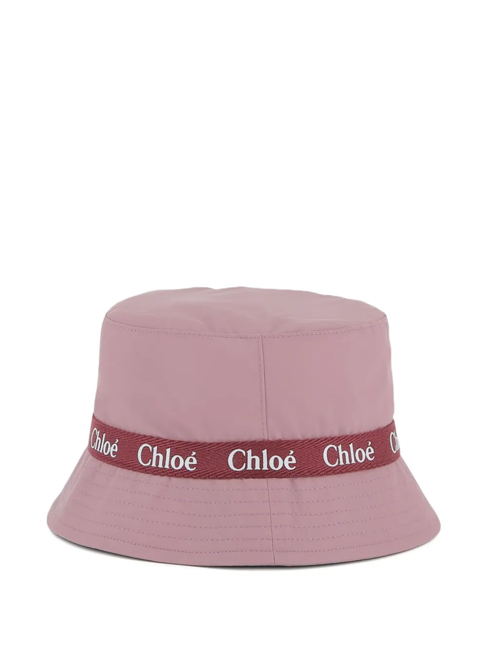 Chloé Kids Vissershoed met logo Paars