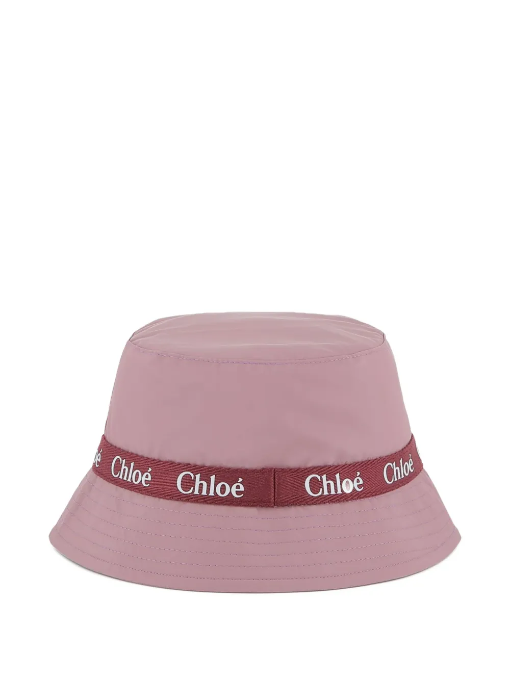 Chloé Kids Vissershoed met logo Paars