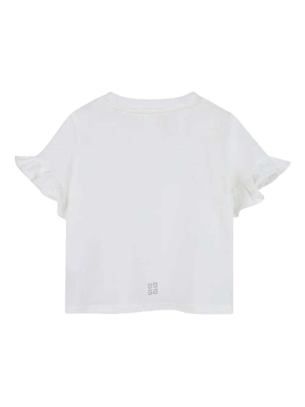 Givenchy Kids T-shirt met logoprint Wit