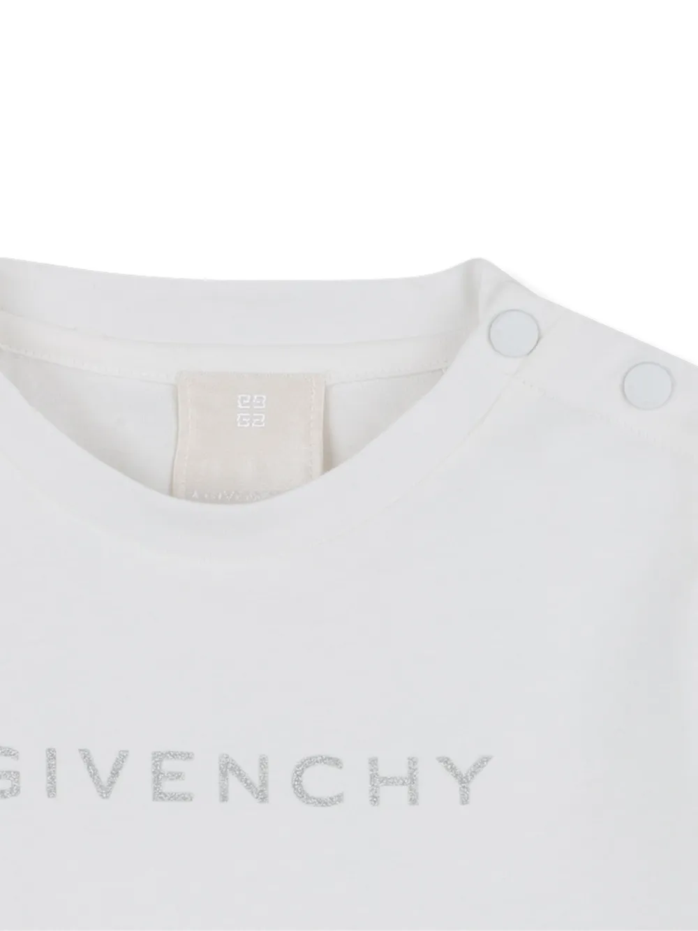 Givenchy Kids T-shirt met logoprint Wit
