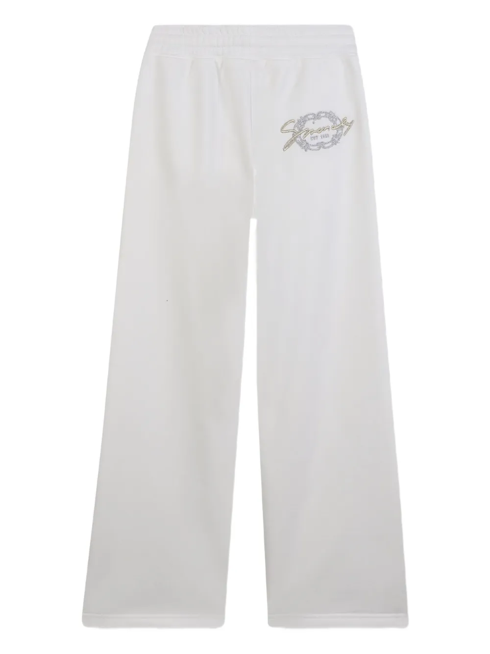 Givenchy Kids Spencer van imitatiebont met luipaardprint OFFWHITE