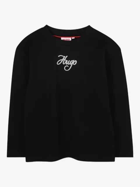 HUGO KIDS playera con logo estampado
