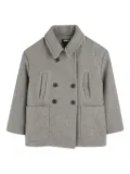 Dkny Kids double-breasted coat - Grey