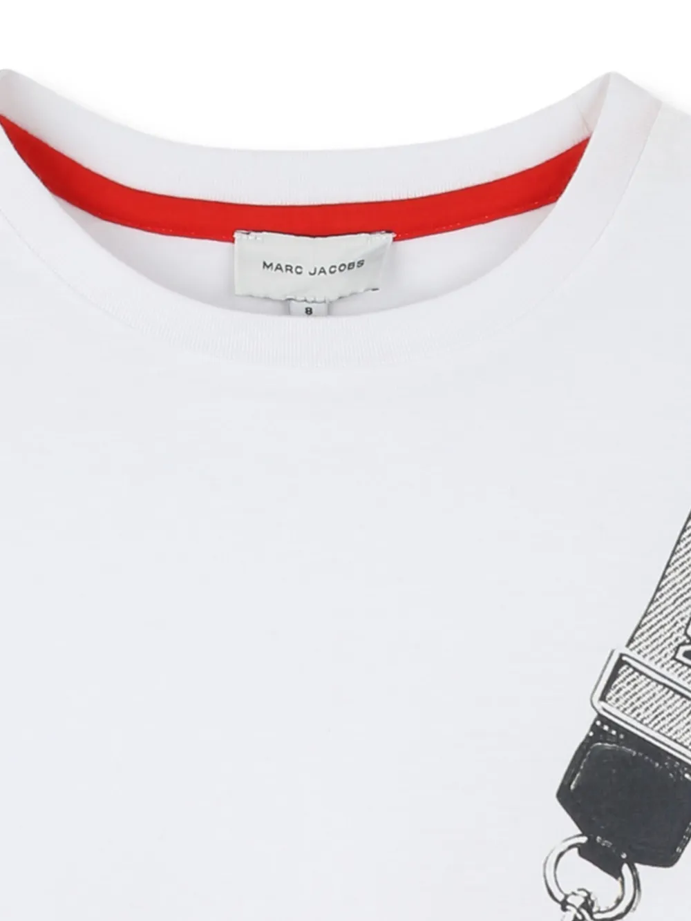 Marc Jacobs Kids T-shirt met hartprint Wit