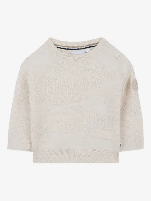 BOSS Kidswear crew-neck sweater