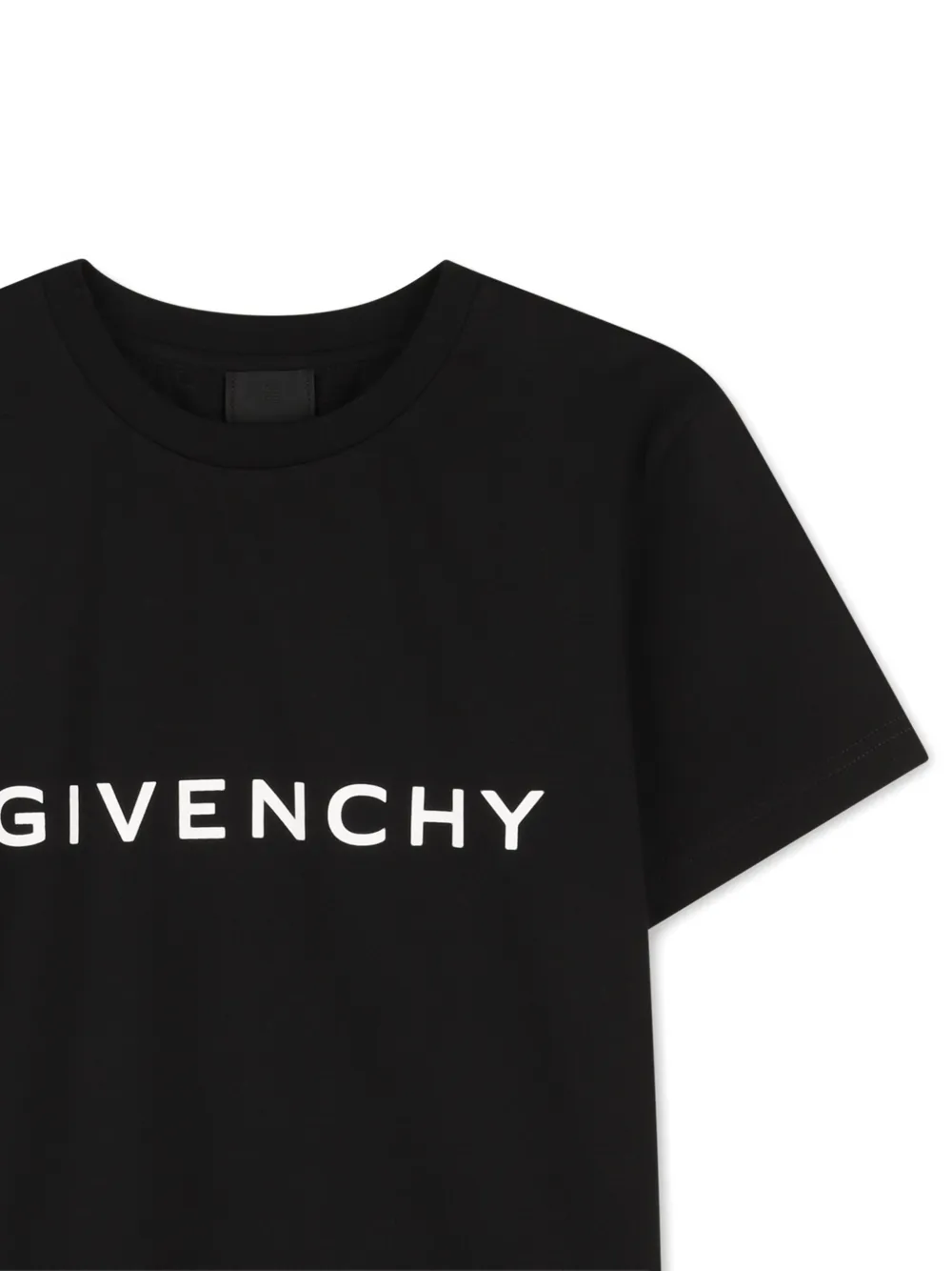Givenchy Kids T-shirt met logoprint Zwart