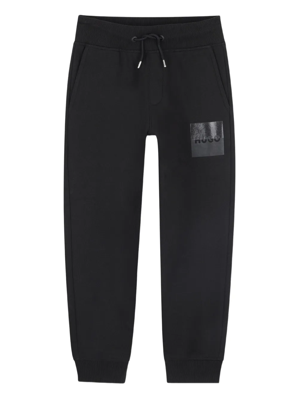 HUGO KIDS Joggingbroek met logoprint Zwart