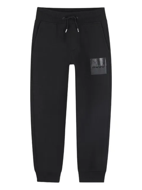HUGO KIDS logo-print sweatpants