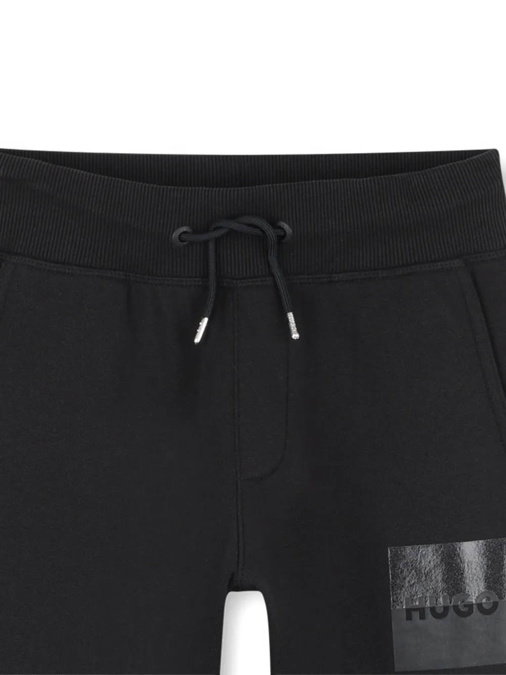 HUGO KIDS Joggingbroek met logoprint Zwart