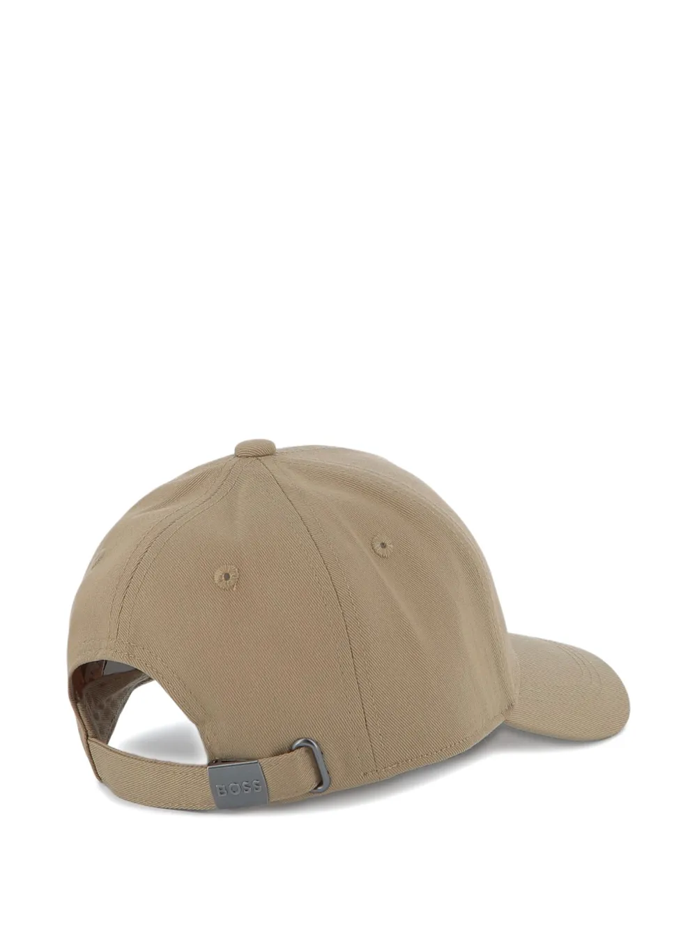 BOSS Kidswear Honkbalpet met geborduurd logo Beige