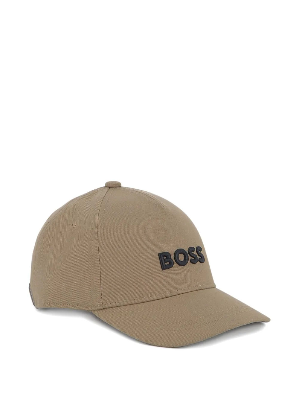 BOSS Kidswear Honkbalpet met geborduurd logo Beige