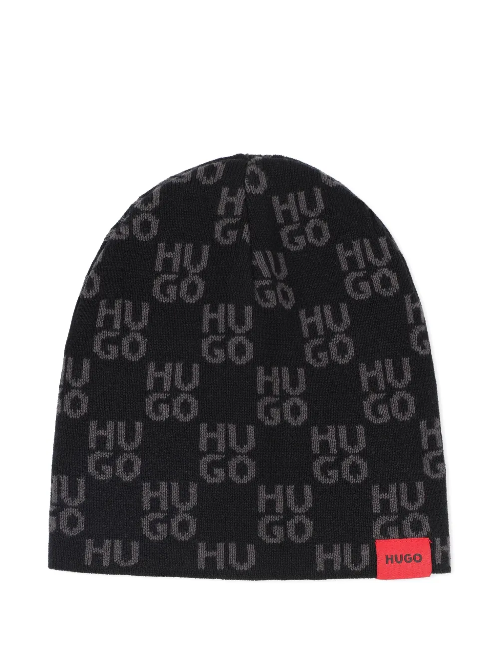 HUGO KIDS Muts met logo - Zwart