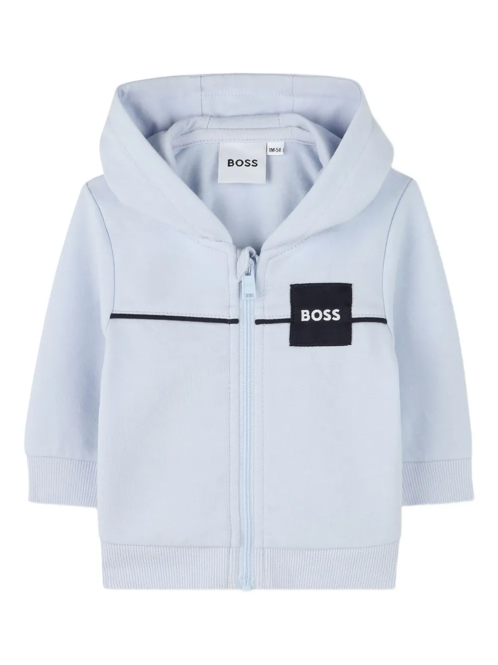 BOSS Kidswear Trainingspak met capuchon Wit