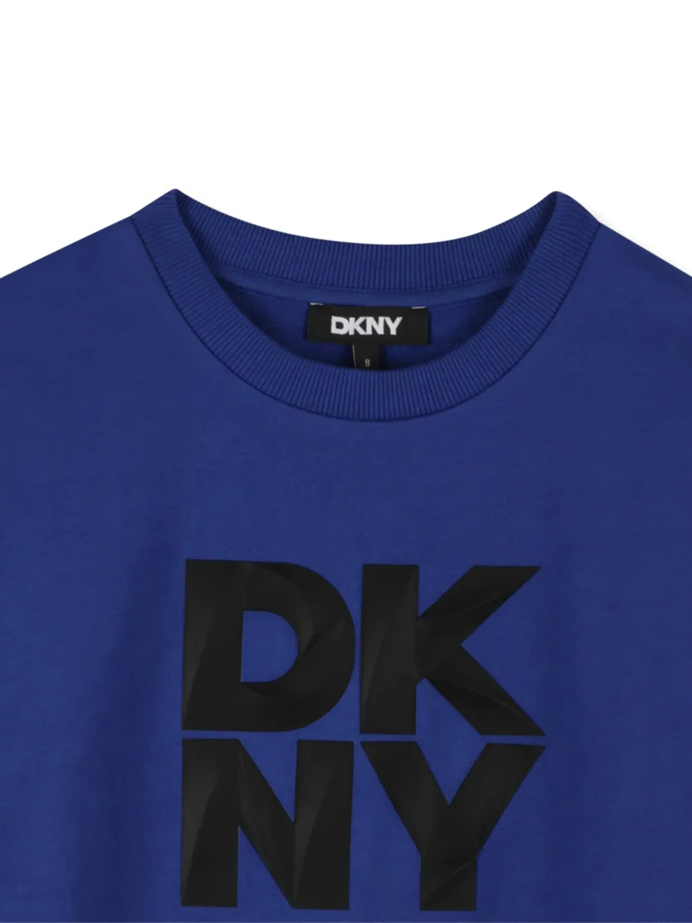 Dkny Kids Sweater met logoprint Blauw