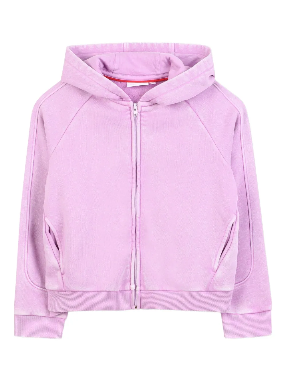HUGO KIDS Hoodie met vlakken Paars