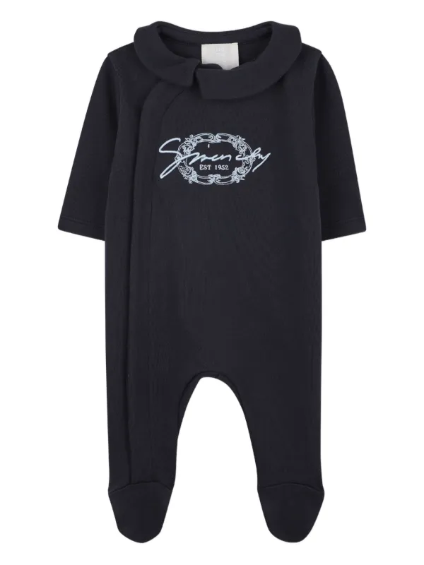Givenchy Kids logo-embroidered Babygrow Set | Blue | FARFETCH CA