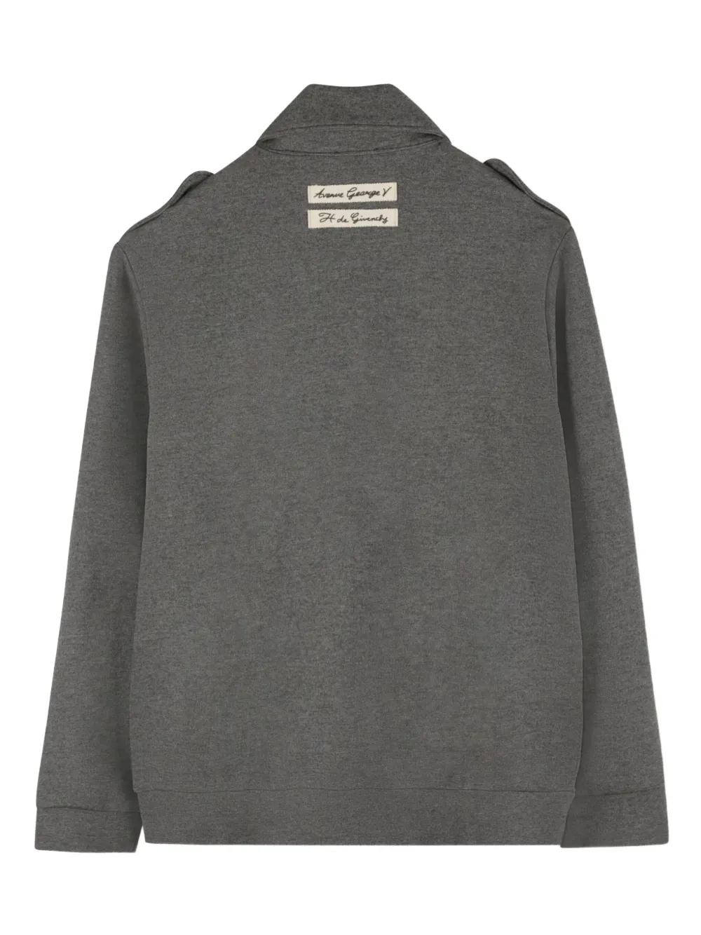 Givenchy Kids Legerjack met rits Grijs