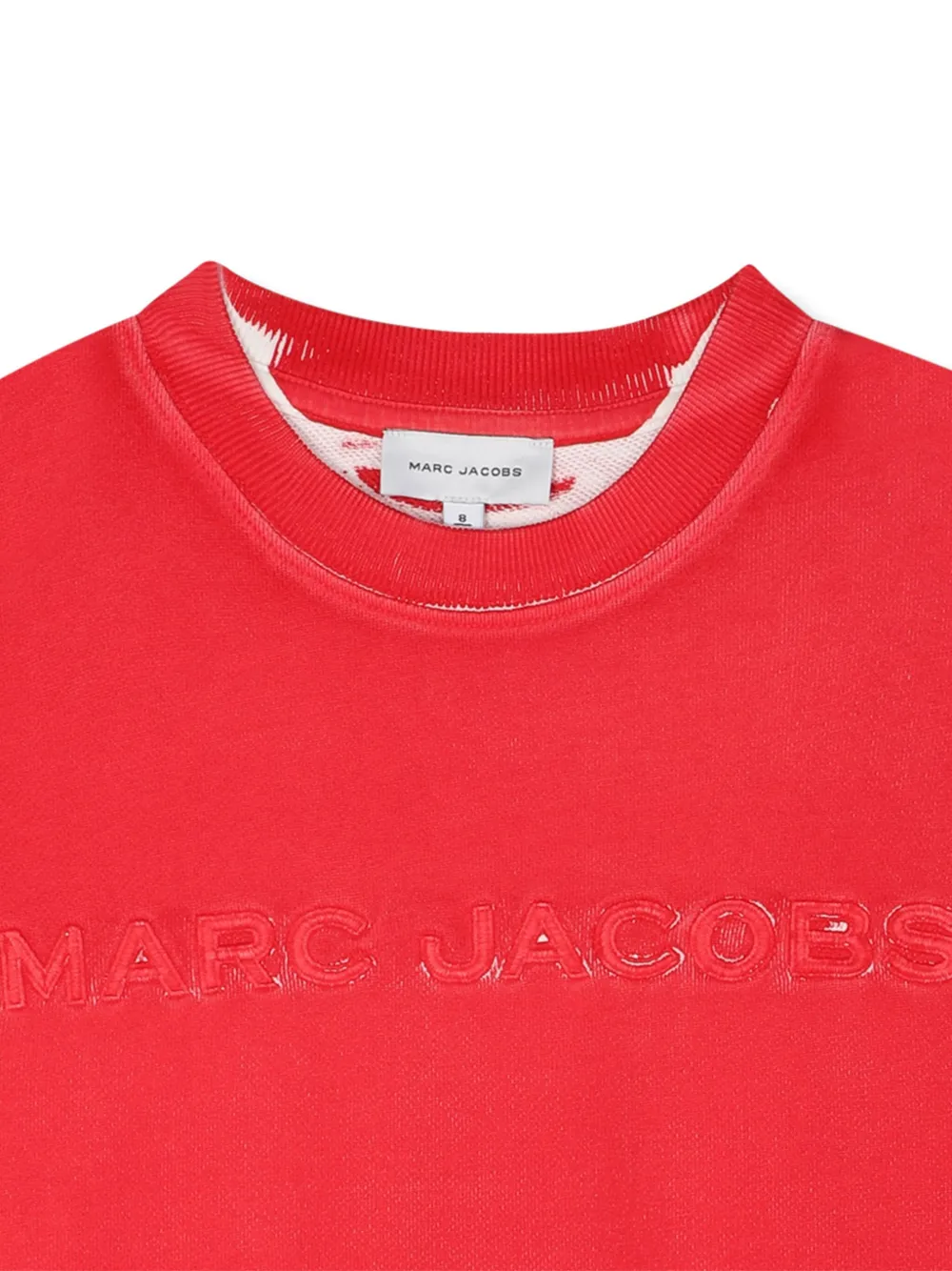 Marc Jacobs Kids logo-embroidered crew-neck sweatshirt | Girls Hoodies & Sweatshirts | Image 2