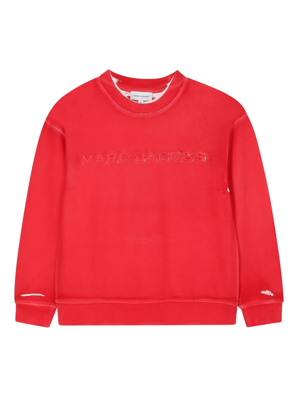 Marc Jacobs Kids Sweater met geborduurd logo Rood
