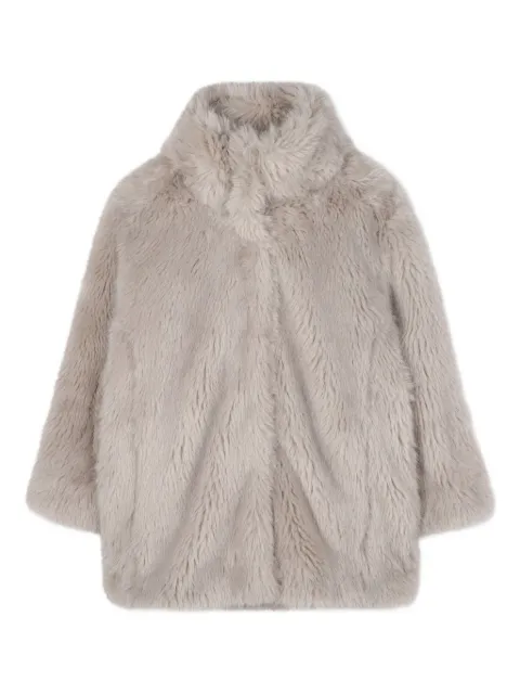 Chloé Kids faux-fur coat