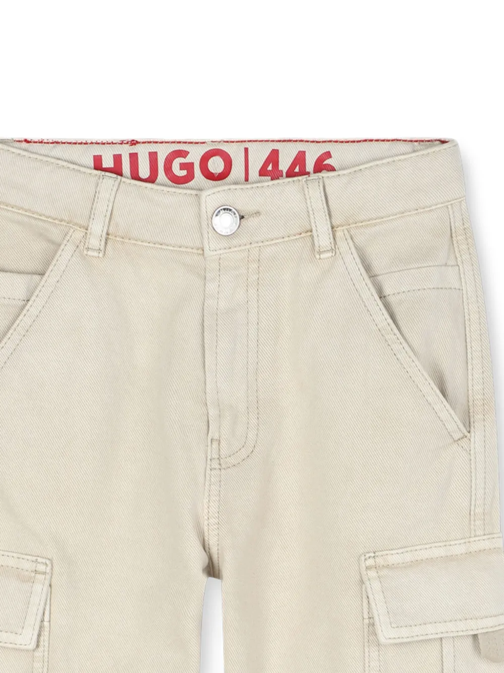 HUGO KIDS Cargo broek Beige