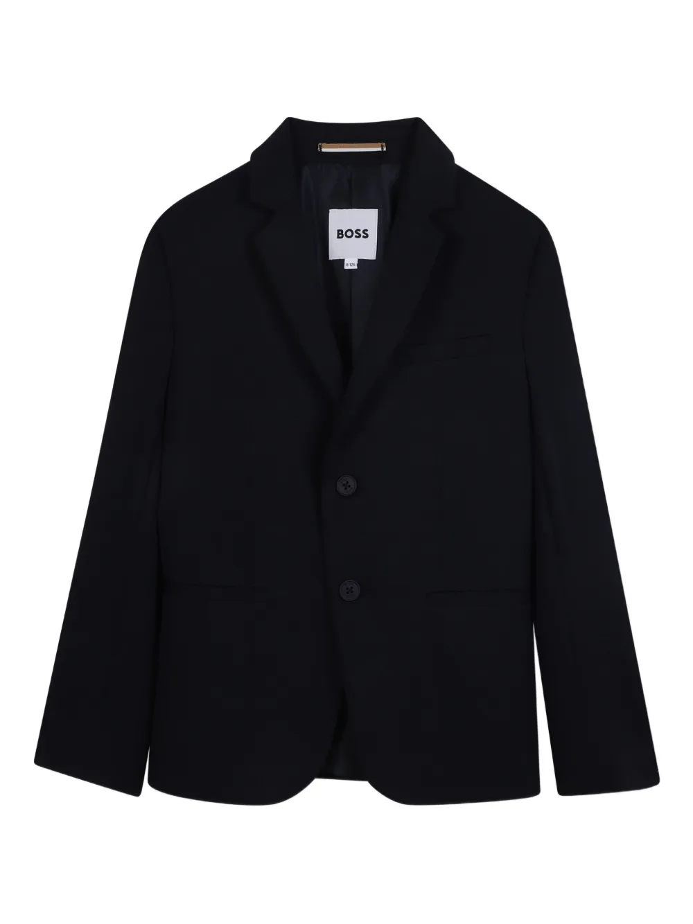 BOSS Kidswear Blazer met enkele rij knopen Blauw