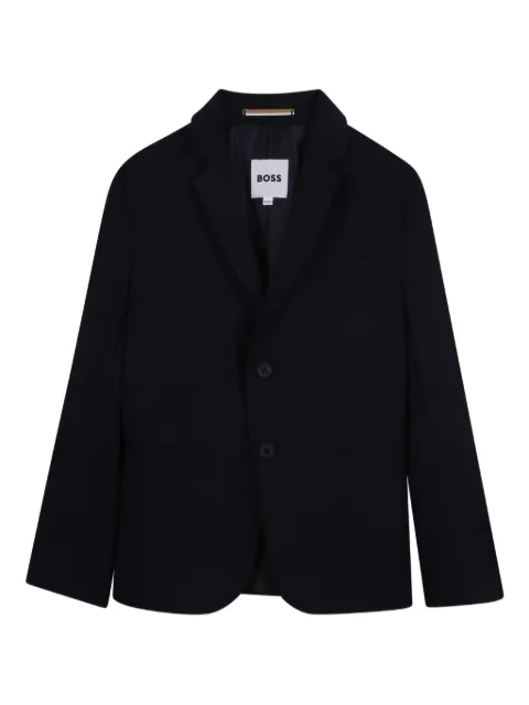 BOSS Kidswear بليزر بصف أزرار