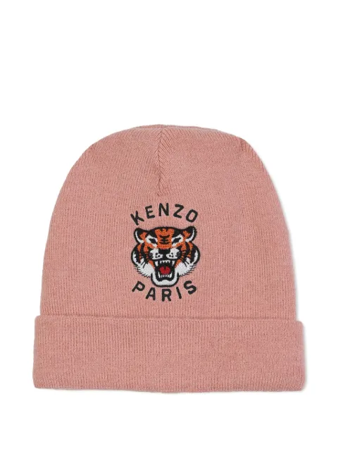 Kenzo Kids gorro con bordado Tiger Head