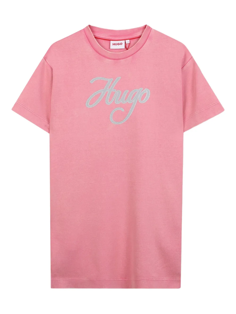 HUGO KIDS ロゴ ワンピース - ピンク HUGO KIDS ロゴ ワンピース - ピンク