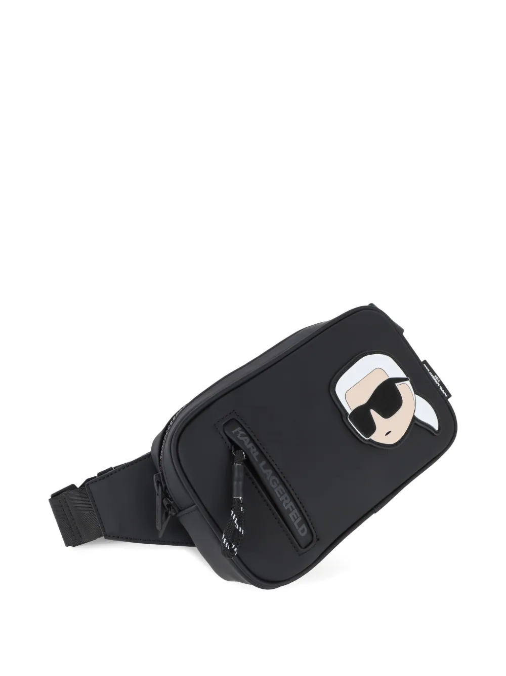 Karl Lagerfeld Kids Heuptas met logopatch Zwart